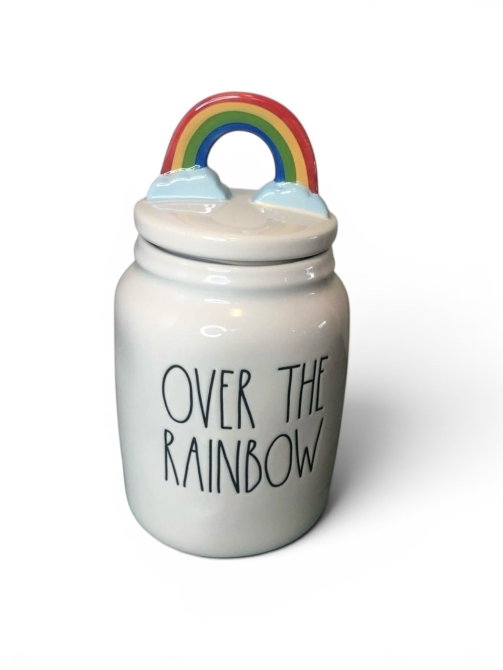 Rae Dunn Over the Rainbow Canister